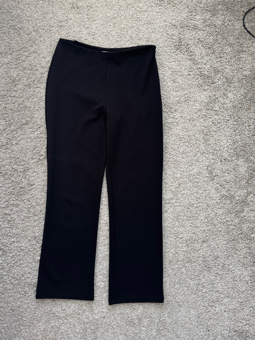 Leith Black Stretch Capri